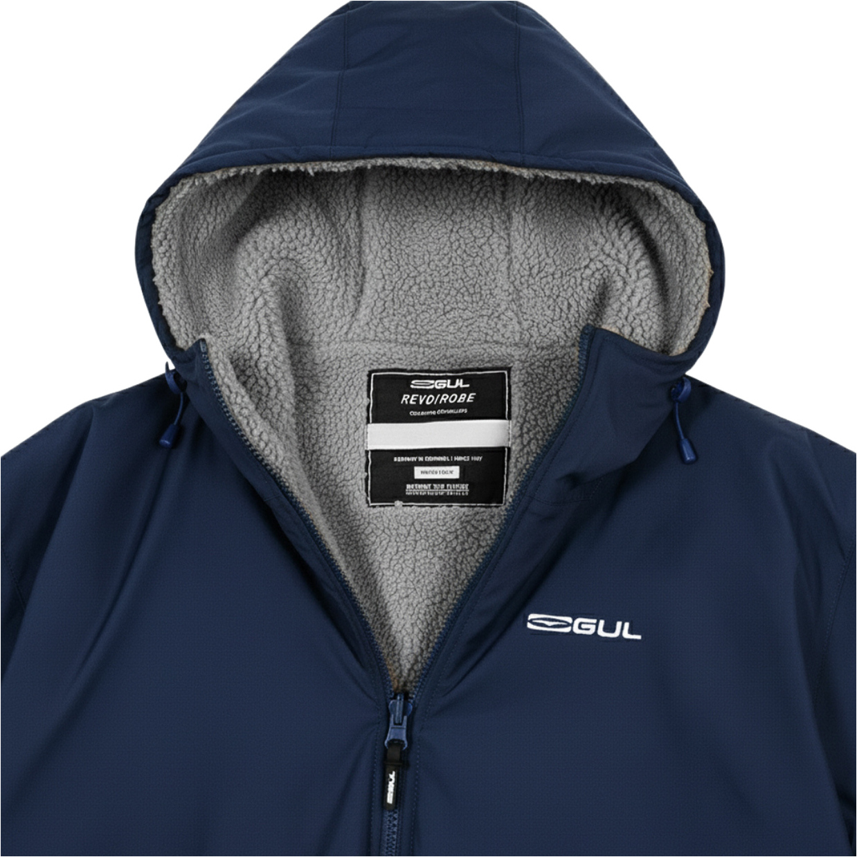 2025 Gul Revorobe Long Sleeve Changing Robe AC0135-C6 - Navy / Grey